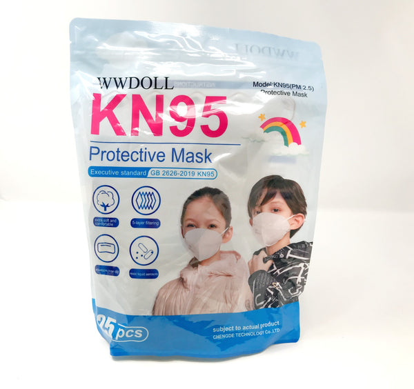 WWDOLL Kids KN95 Face Mask