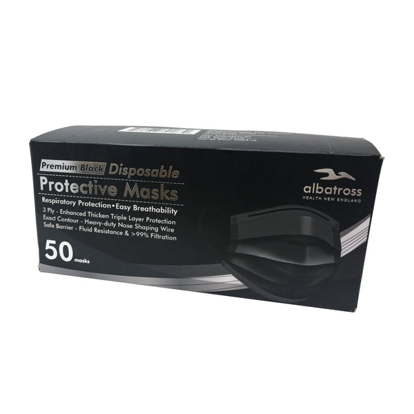 Albatross Black Protective Mask