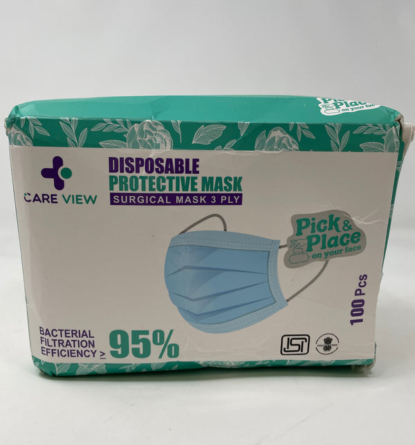 Care View - Disposable Protective Mask Surgical Mask 3 Ply