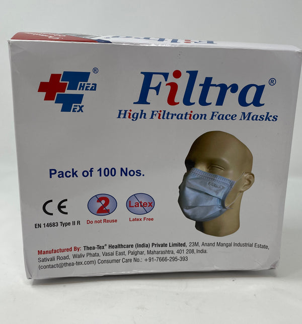 Filtra High Filtration Face Masks