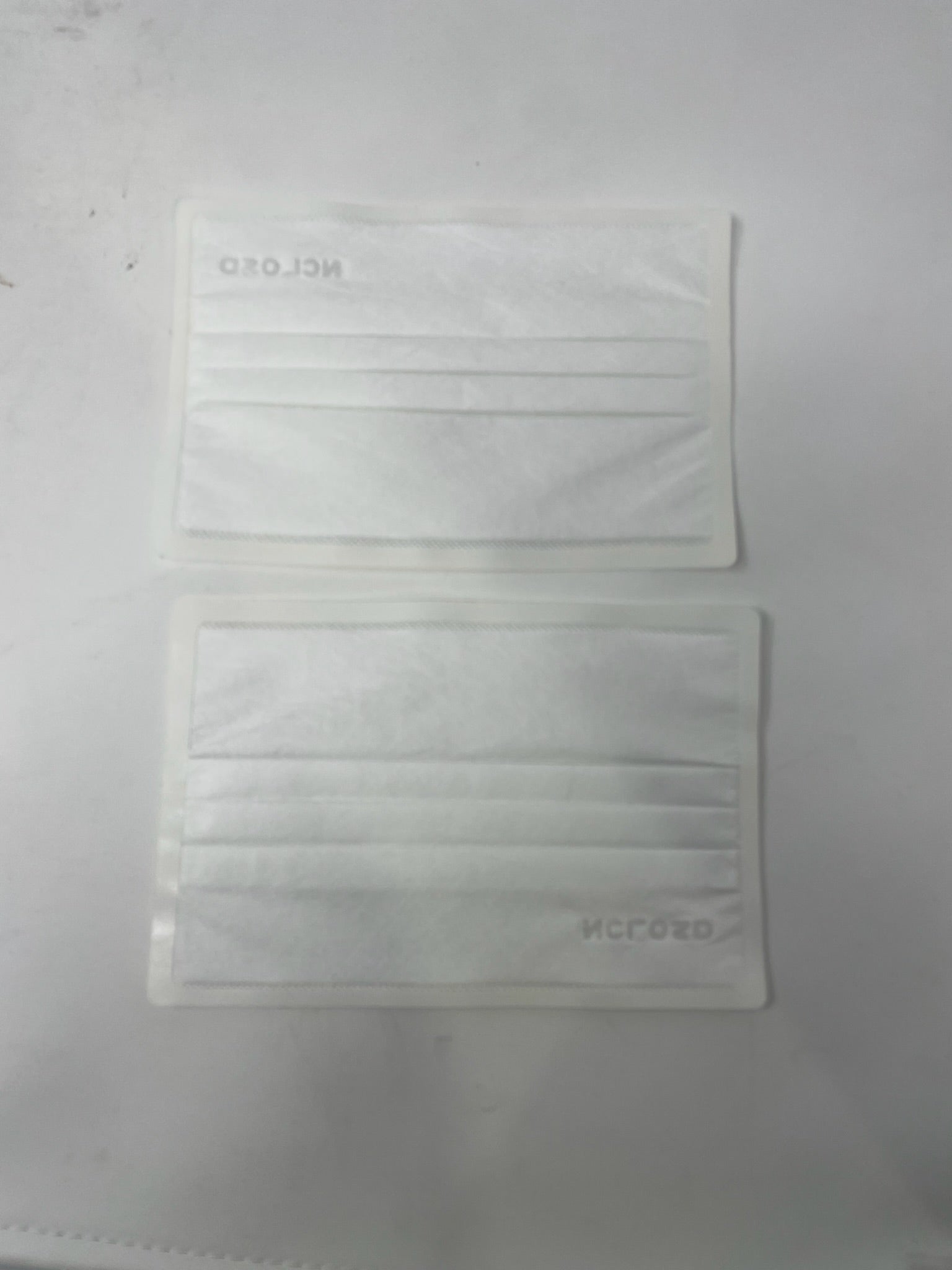 NCLOSD 3 Layer Adhesive Face Masks