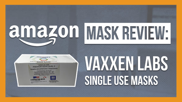 Vaxxen Labs Blue Lvl 3 Single Use Disposable Face Masks