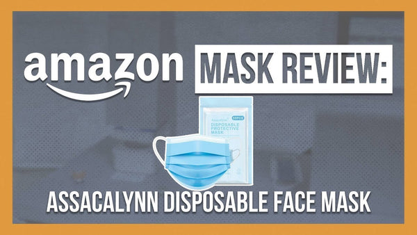 Assacalynn blue 3 layer Disposable Face Masks