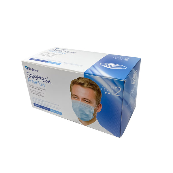 Medicom blue level 2 Safe Disposable Face Masks