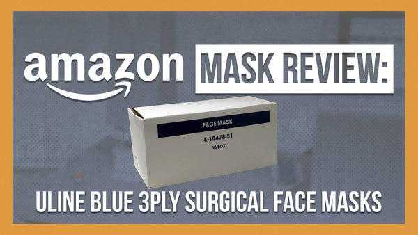 Uline Blue 3-Ply Surgical Face Mask