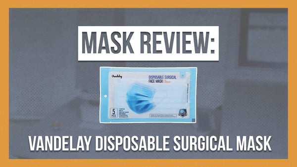 Vandelay Brands - Disposable Surgical Face Mask UV Sterilized