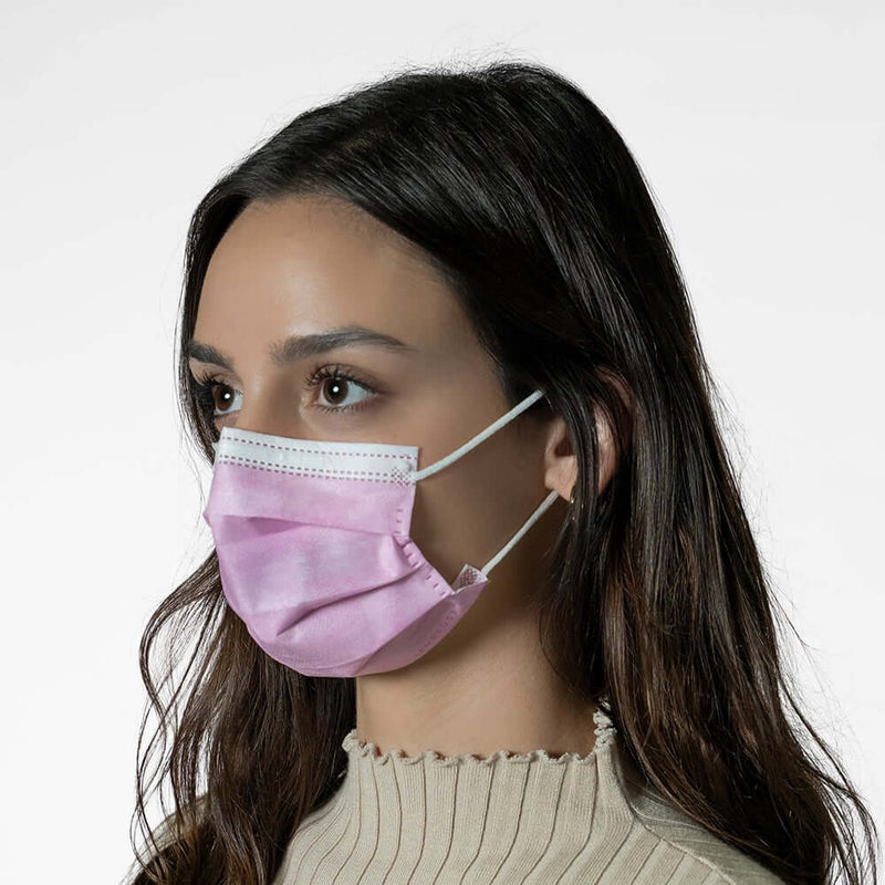 Lutema ASTM Level 3 Hot pink Disposable Masks – Armbrust American